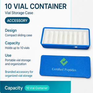 10 Vial Container (NO DISCOUNTS APPLY TO THIS PRODUCT)