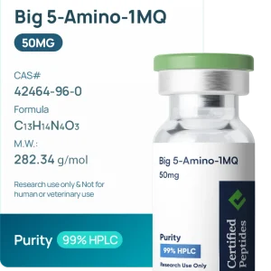 5-Amino-1MQ 50mg from Certified Peptides