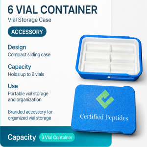 6 Vial Container (NO DISCOUNTS APPLY TO THIS PRODUCT)