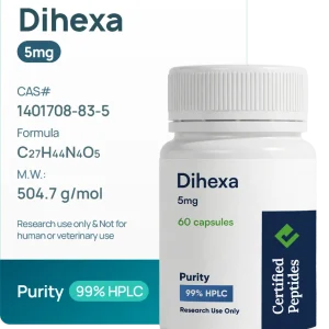 Dihexa capsules from Certified Peptides