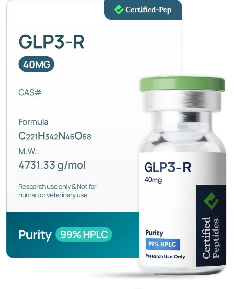 GLP3-R 40mg 1 GLP3-R 40mg from Certified Peptides