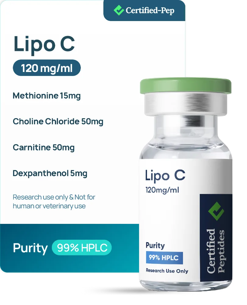 Lipo C 120mg/mL (10mL) 1 Lipo C 120mg from Certified Peptides