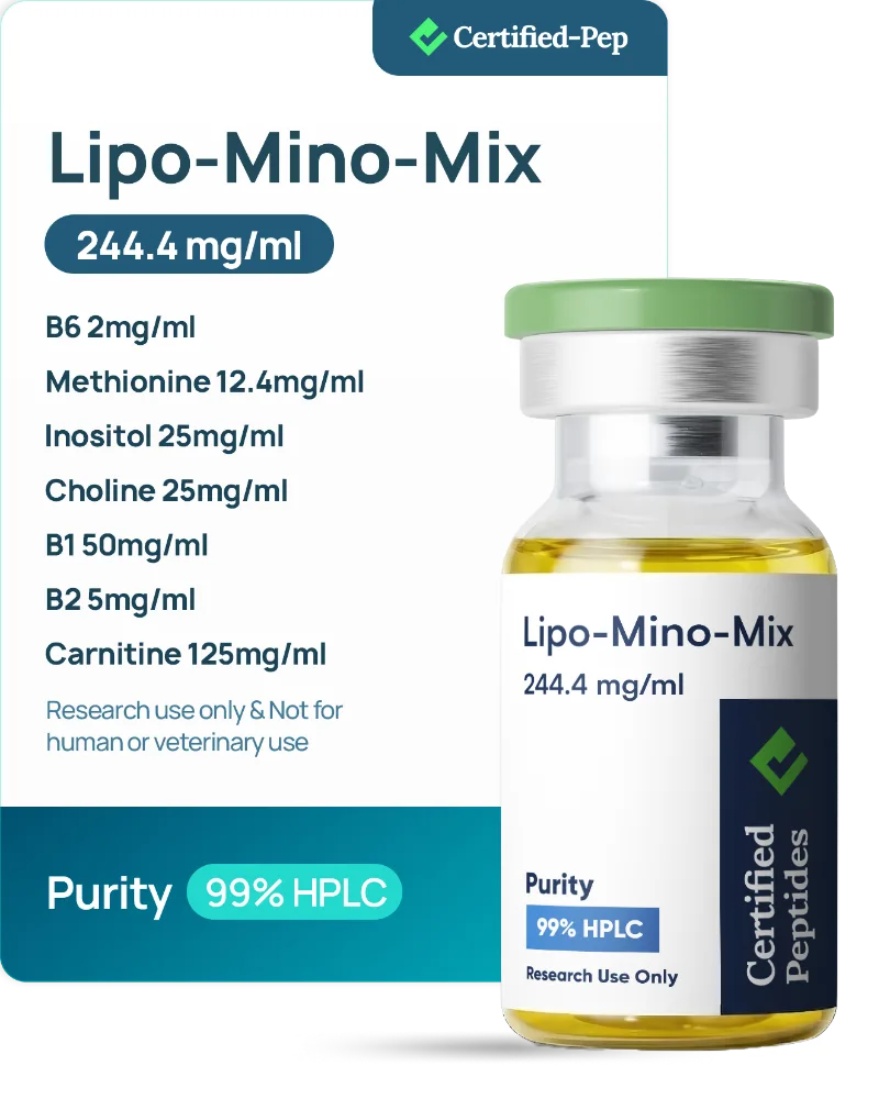 Lipo-Mino-Mix 244.4mg/mL (10mL) 1 Lipo-Mino-Mix from Certified Peptides