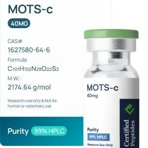 MOTS-c 40mg from Certified Peptides