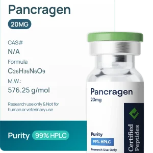 Pancragen 20mg from Certified Peptides