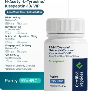 PT-141 Oxytocin capsules from Certified Peptides