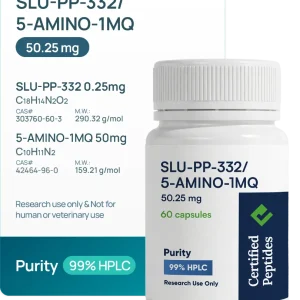 SLU-PP-332 5-Amino-1MQ capsules from Certified Peptides