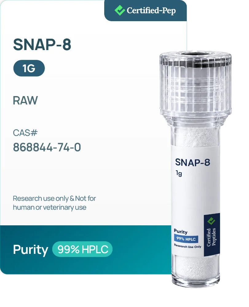 Snap-8 Raw Powder (1 Gram) 1 Snap-8 raw powder from Certified Peptides