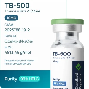 TB-500 10mg from Certified Peptides