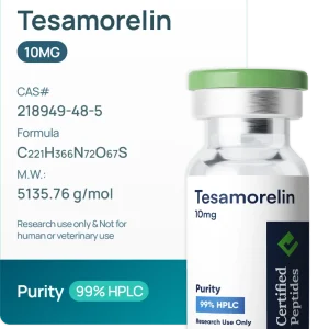 Tesamorelin 10mg from Certified Peptides